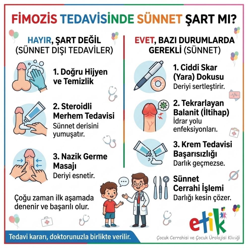 bebekte fimozis belirtileri