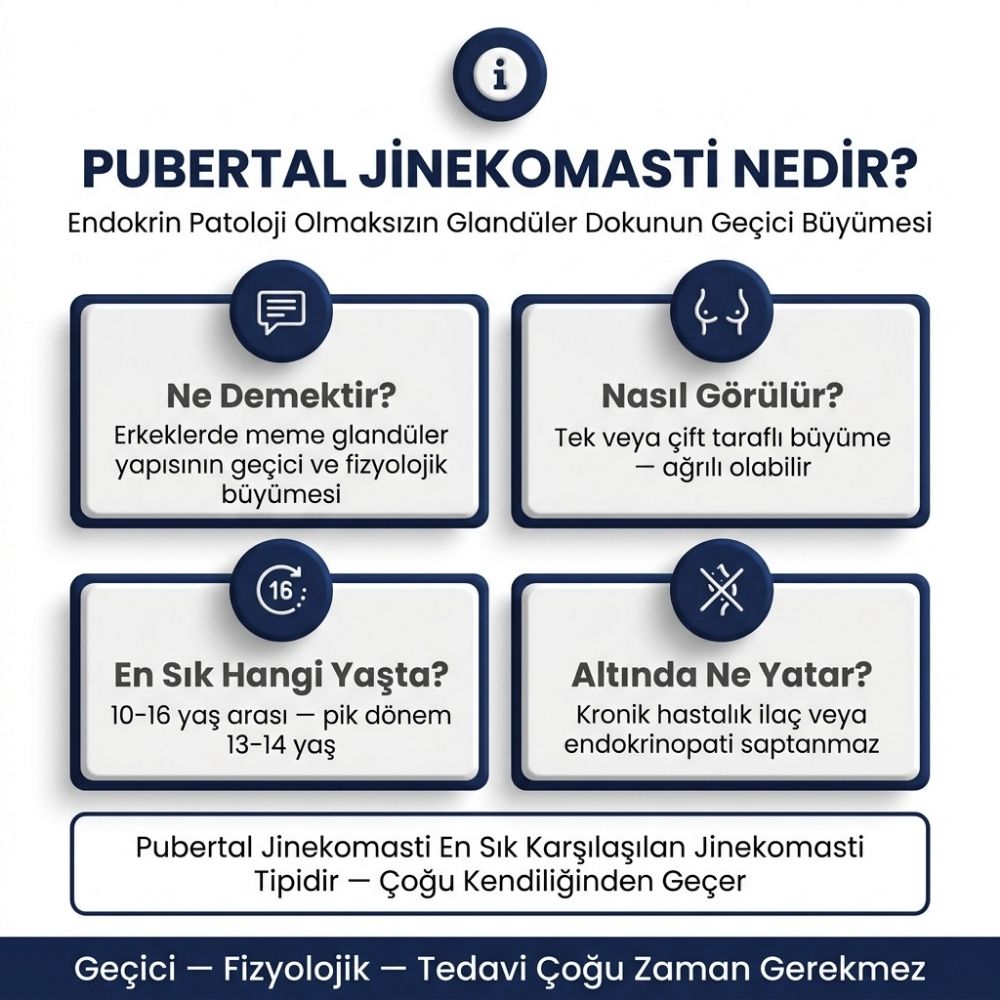 erkek Ã§ocuklarda meme bÃ¼yÃ¼mesi neden olur