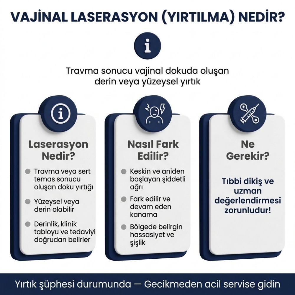 vajinaya darbe gelirse ne olur