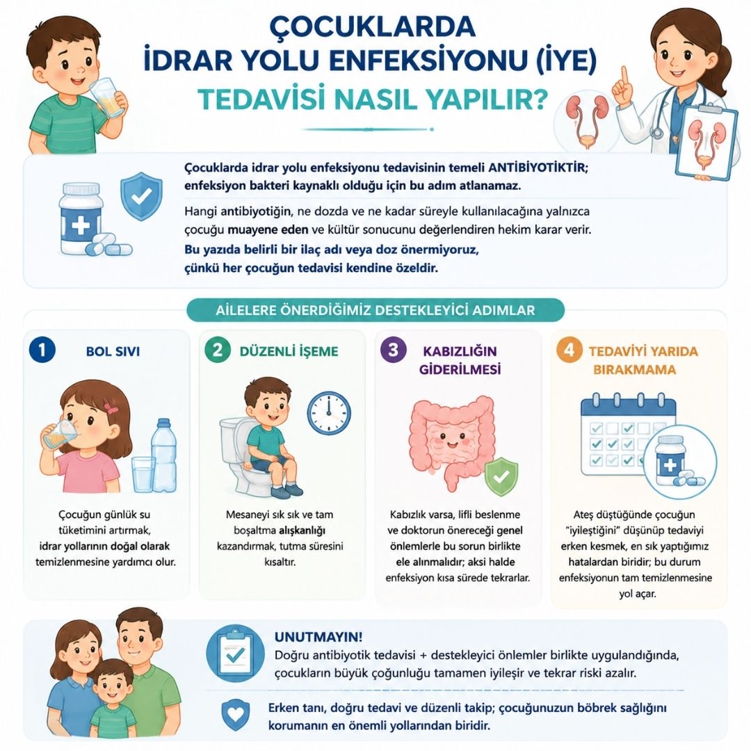 Ãocuklarda idrar yolu enfeksiyonu tedavisi