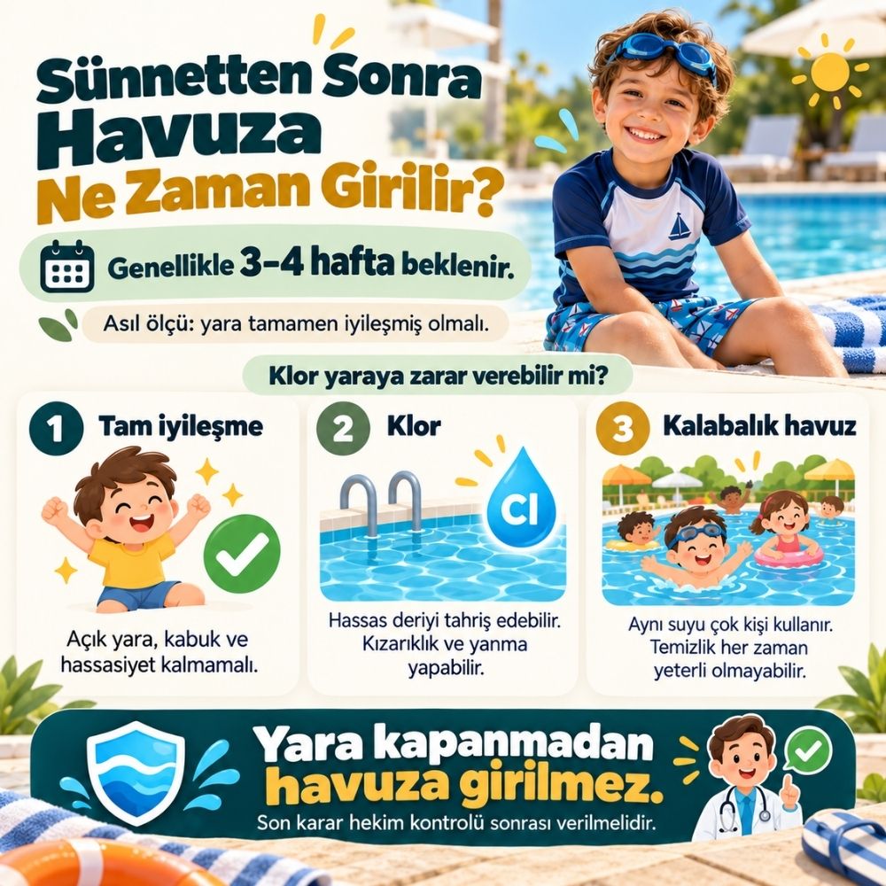 SÃ¼nnetten kaÃ§ gÃ¼n sonra havuza girilir