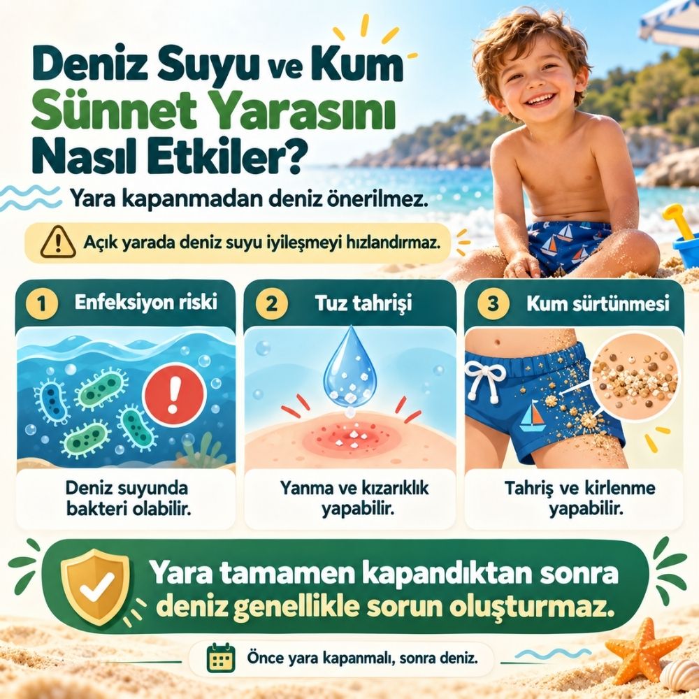 SÄ±cak havada sÃ¼nnet sonrasÄ± bakÄ±m